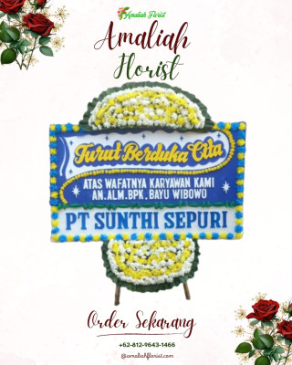 Papan Bunga Duka di Lalolara